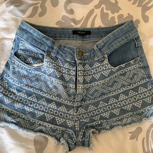 Jean shorts